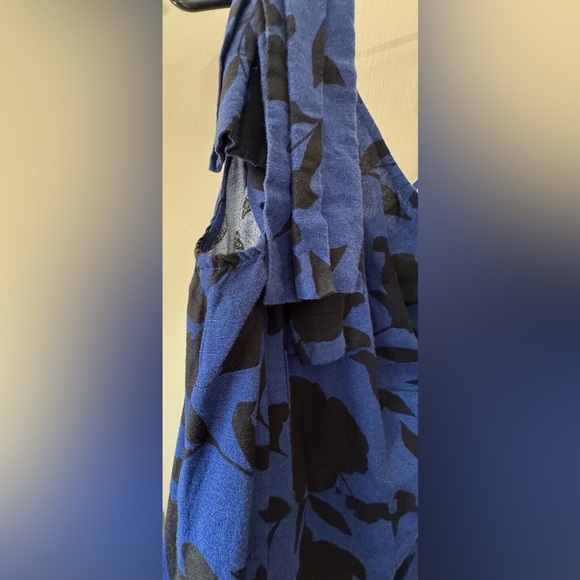 Kate Spade X Target Classic Rose Navy Blue Black Floral
Linen Blend Jumpsuit 14 - Picture 5 of 16